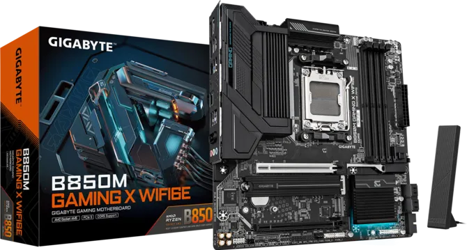 GIGABYTE B850M GAMING X WIFI6E MATX AM5 ANAKART