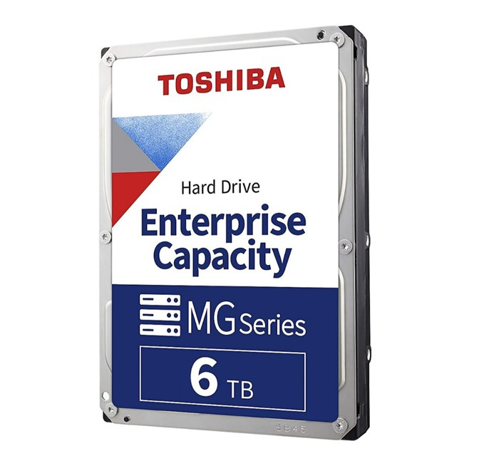6TB TOSHIBA 7200R MG512E 7/24 SATA 512MB MG10ADA600E