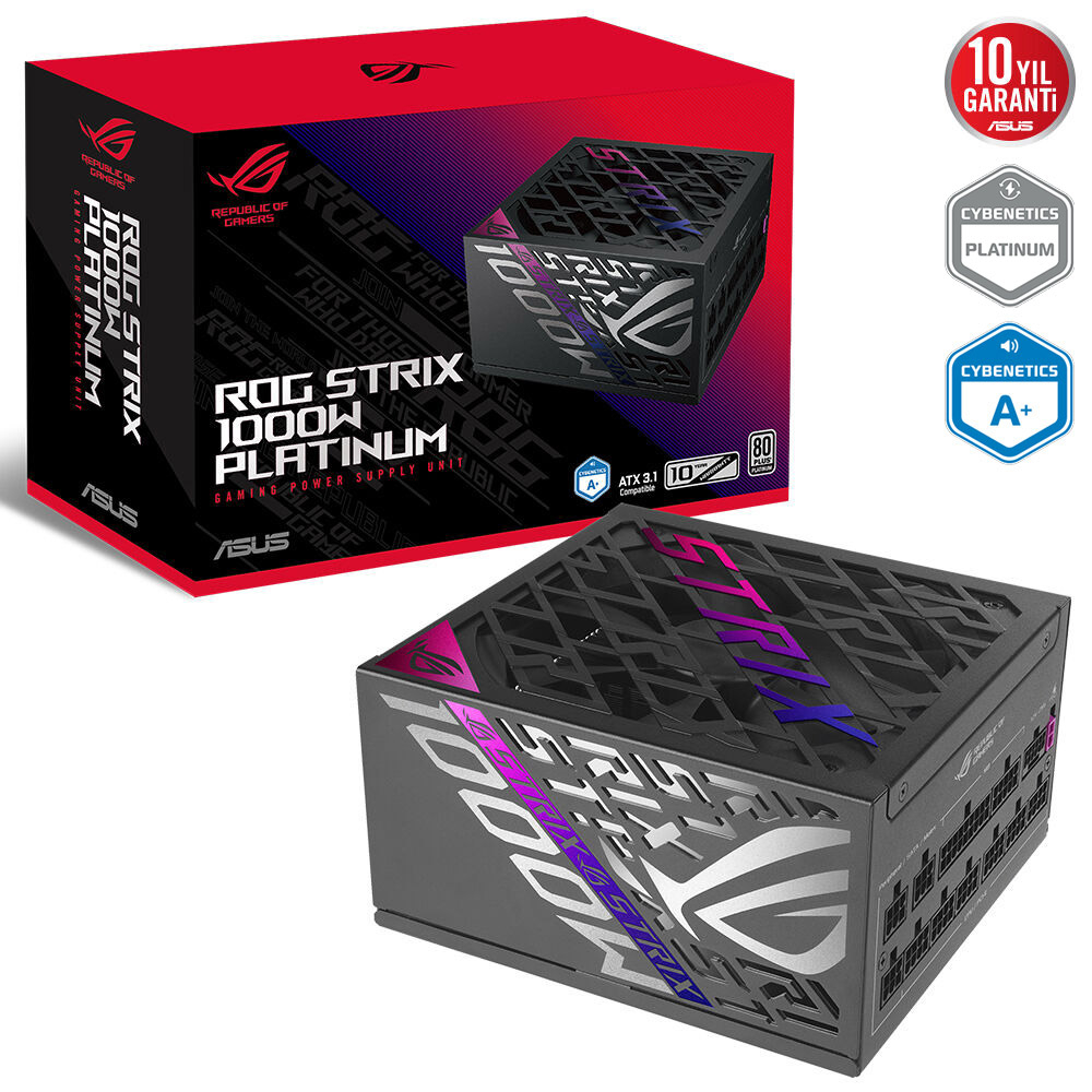ASUS ROG Strix 1000P 1000W 80+ Platinum Full Modül