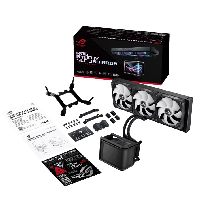 ASUS ROG RYUO IV SLC 360 ARGB 360MM SIVI SOĞUTUCU