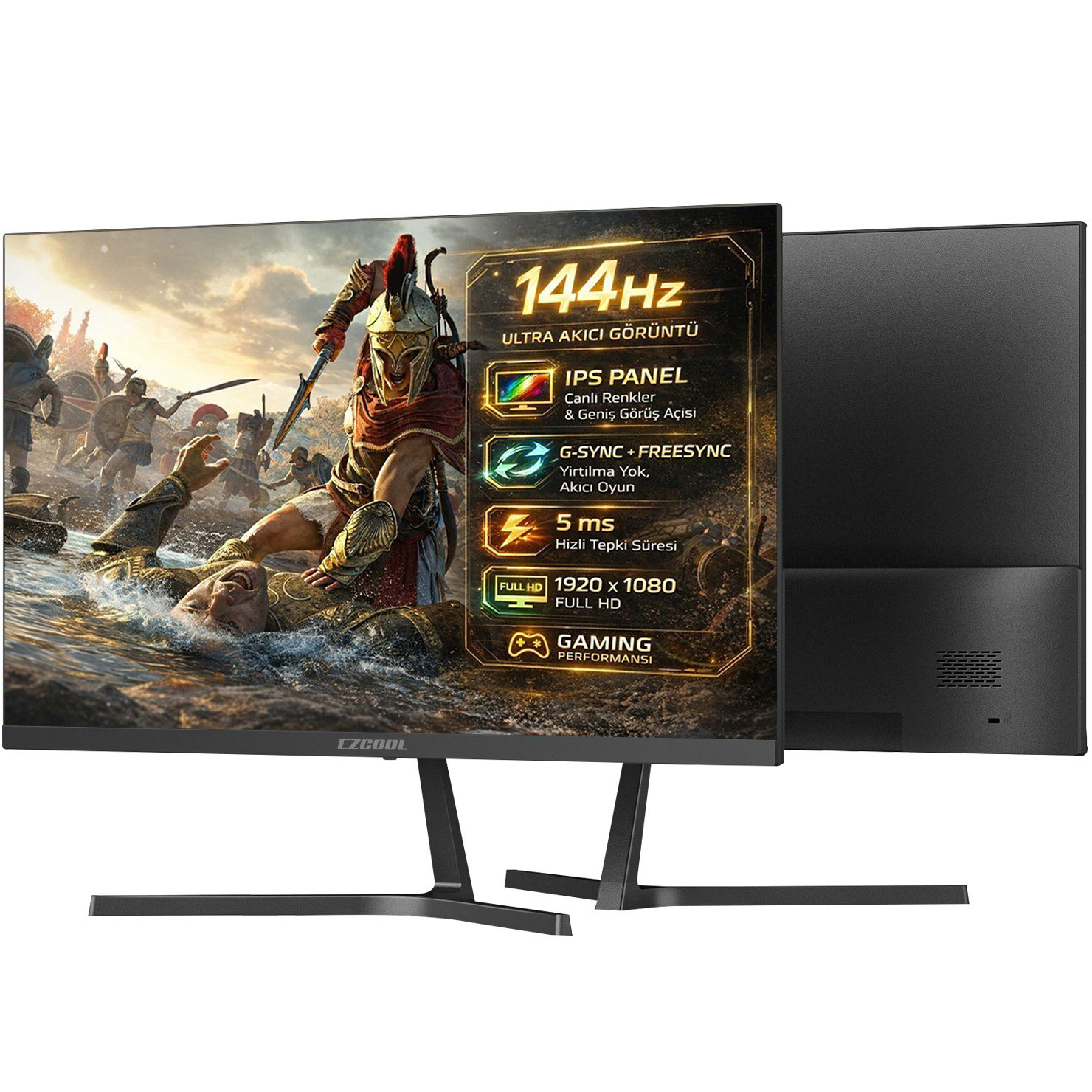 24 EZCOOL CORP EZP24 144Hz IPS MONITOR ( Sıfır Ölü Piksel Garantili)