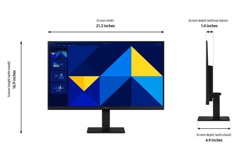 24 SAMSUNG LS24D300GAUXUF 5MS 100HZ FHD IPS