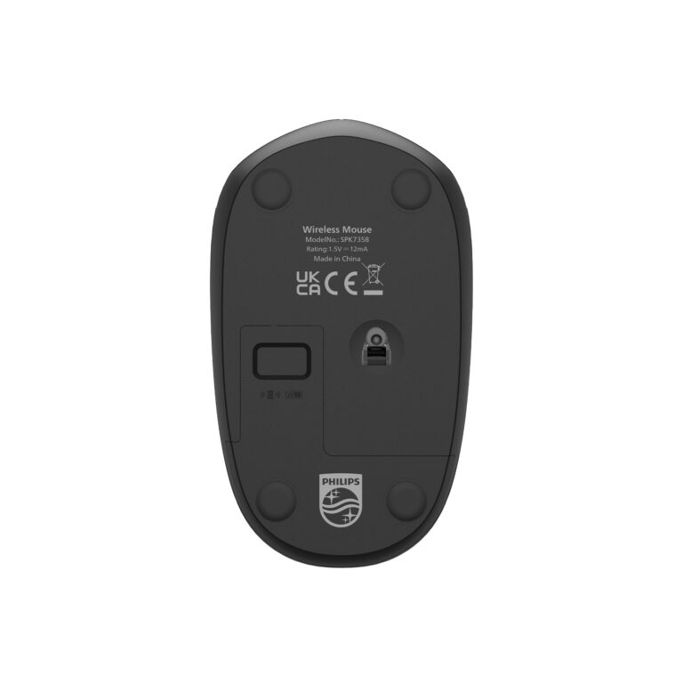 PHİLİPS KABLOSUZ  MOUSE SPK7358B SİYAH
