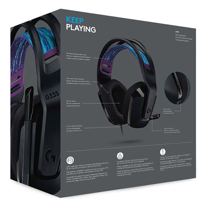 LOGITECH G335 981-000978 KABLOLU GAMING KULAKLIK