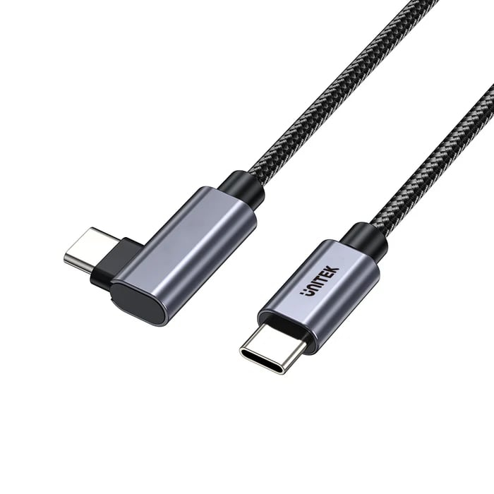 UNITEK TYPE-C HIZLI ŞARJ 90D 3MT 100W(C14123BK-3M)